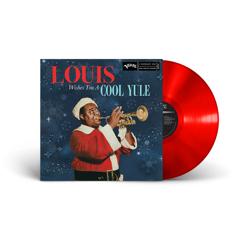 Louis Wishes You A Cool Yule Red LP