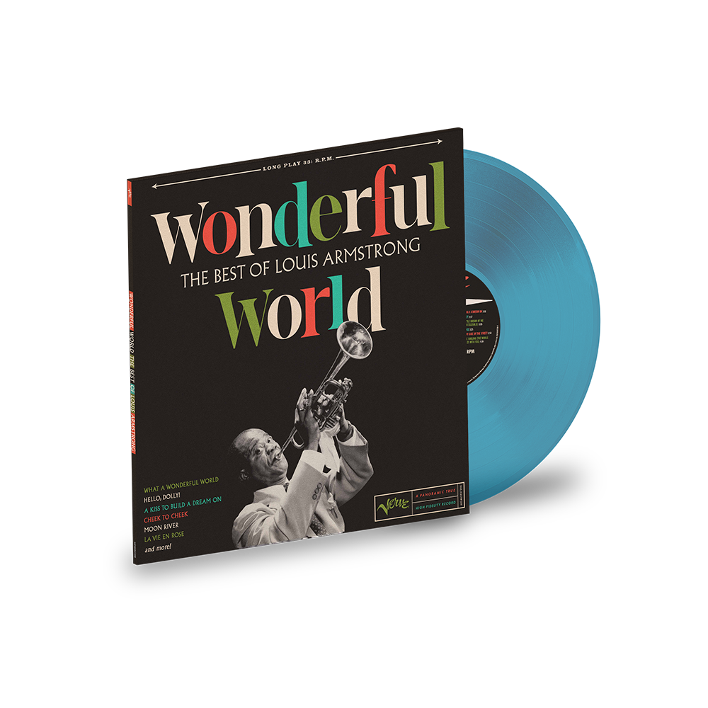 Wonderful World: The Best Of Louis Armstrong (Skies of Blue Vinyl)