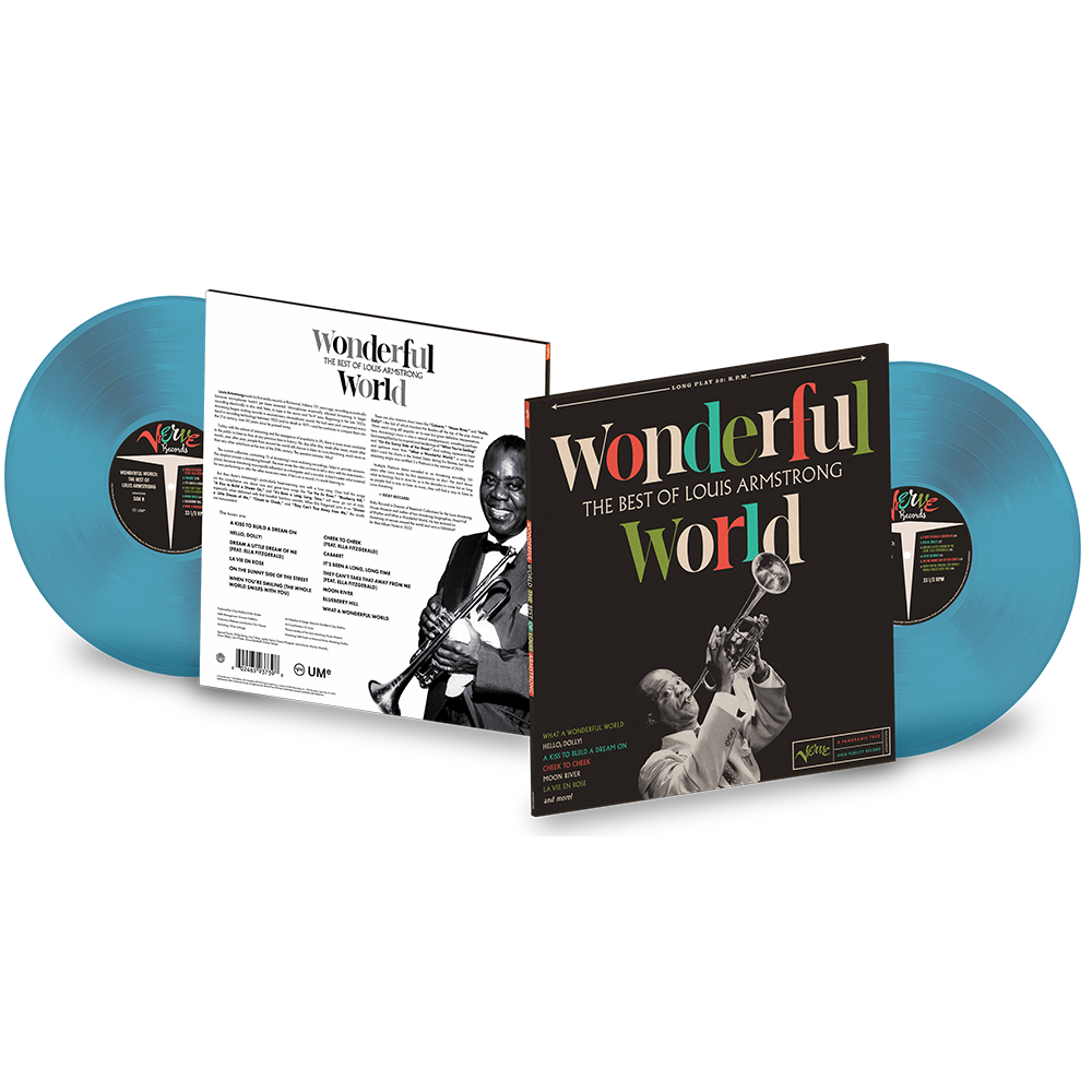 Wonderful World: The Best Of Louis Armstrong (Skies of Blue Vinyl)