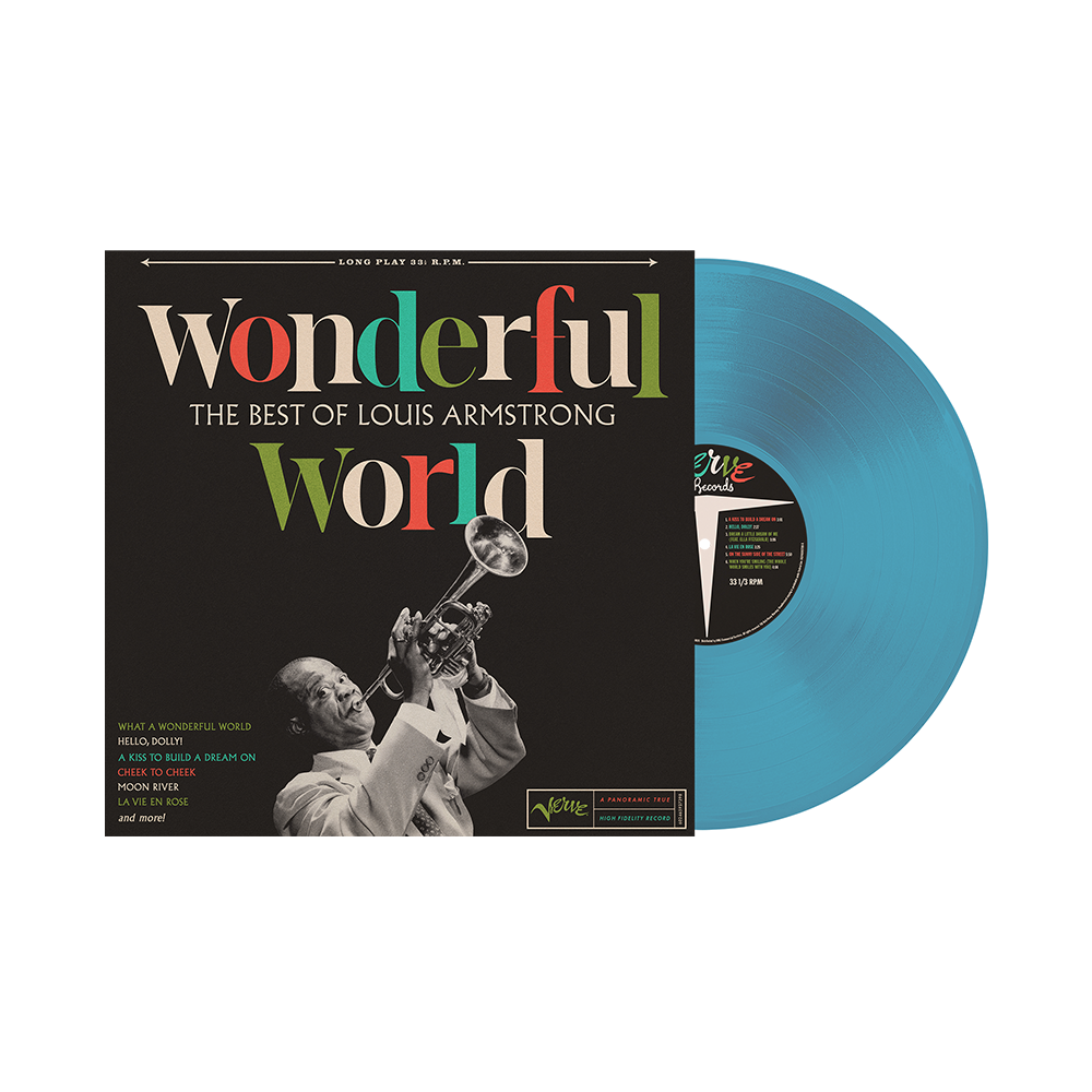 Wonderful World: The Best Of Louis Armstrong (Skies of Blue Vinyl