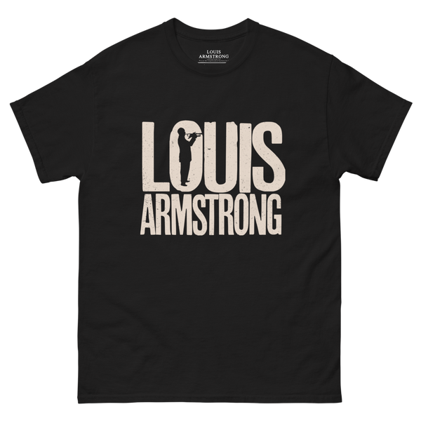 Louis Armstrong Silhouette T-Shirt (Black) – Louis Armstrong Official Store