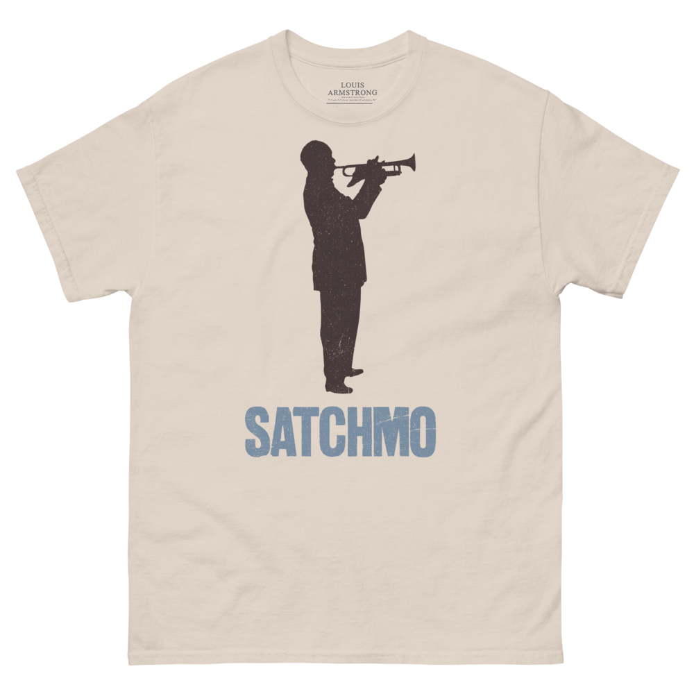 Satchmo Silhouette T-Shirt (Natural)