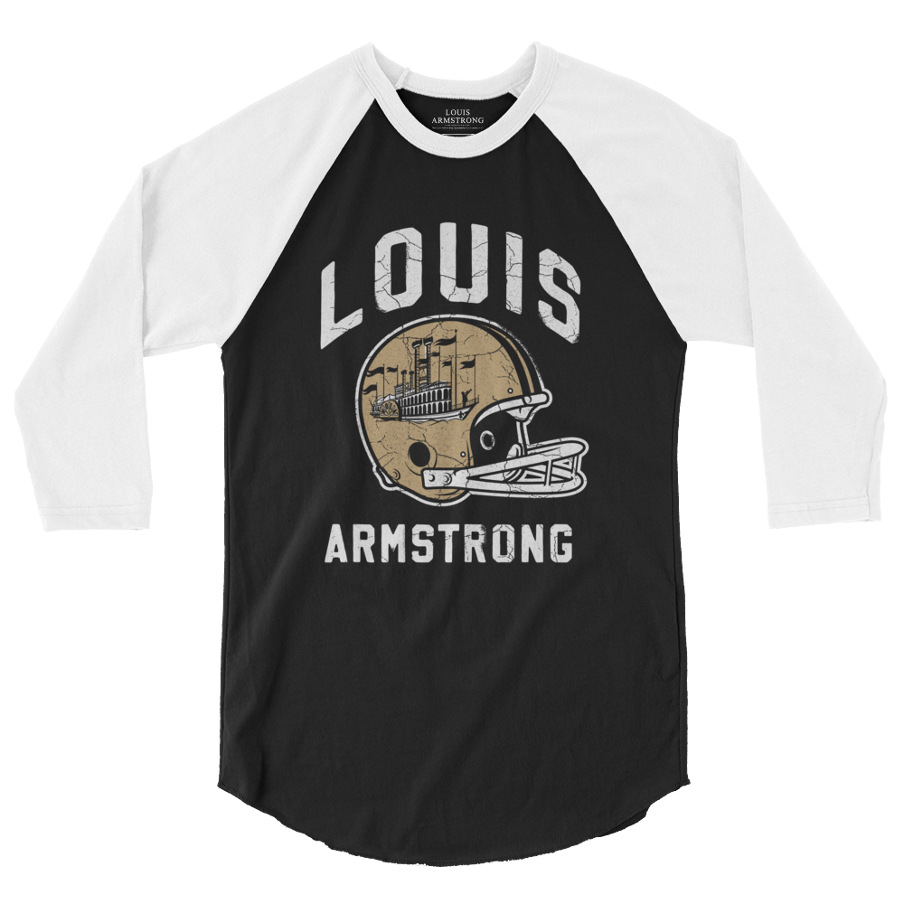 Louis Armstrong Football Raglan