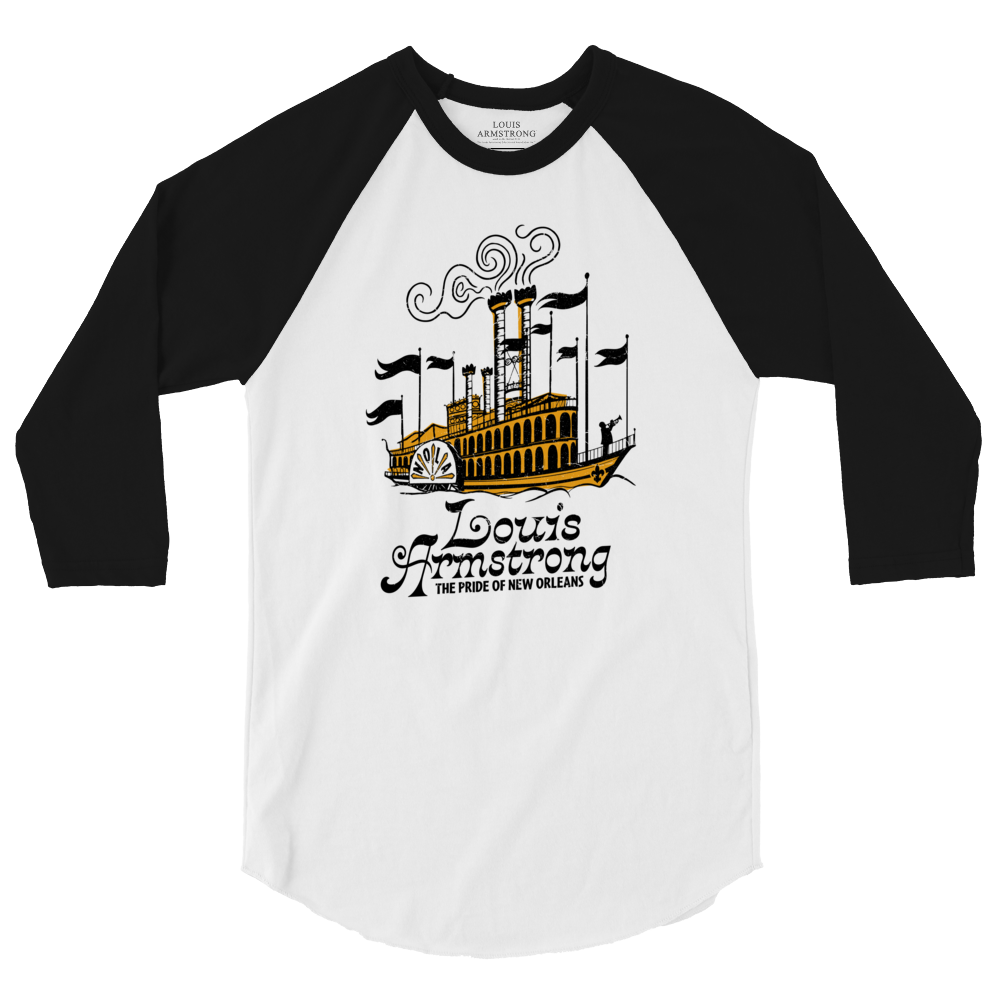 Louis Armstrong Steamboat Raglan