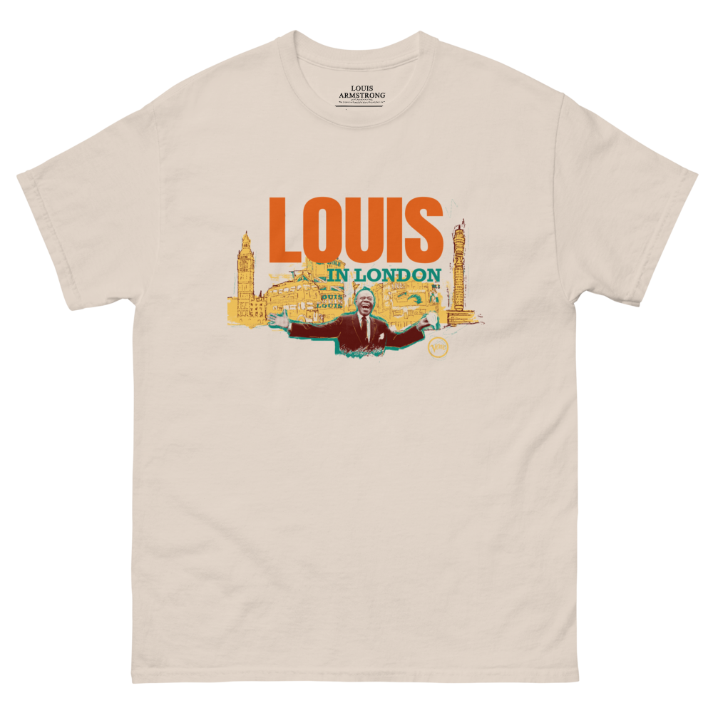 “LOUIS IN LONDON” SKYLINE SHIRT (NATURAL)