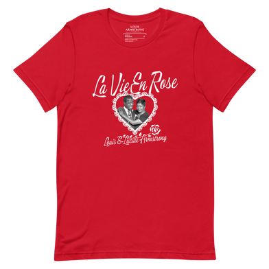 “La Vie En Rose” Red T-Shirt