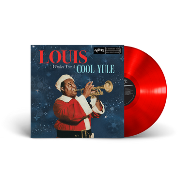 Louis Wishes You A Cool Yule Red LP