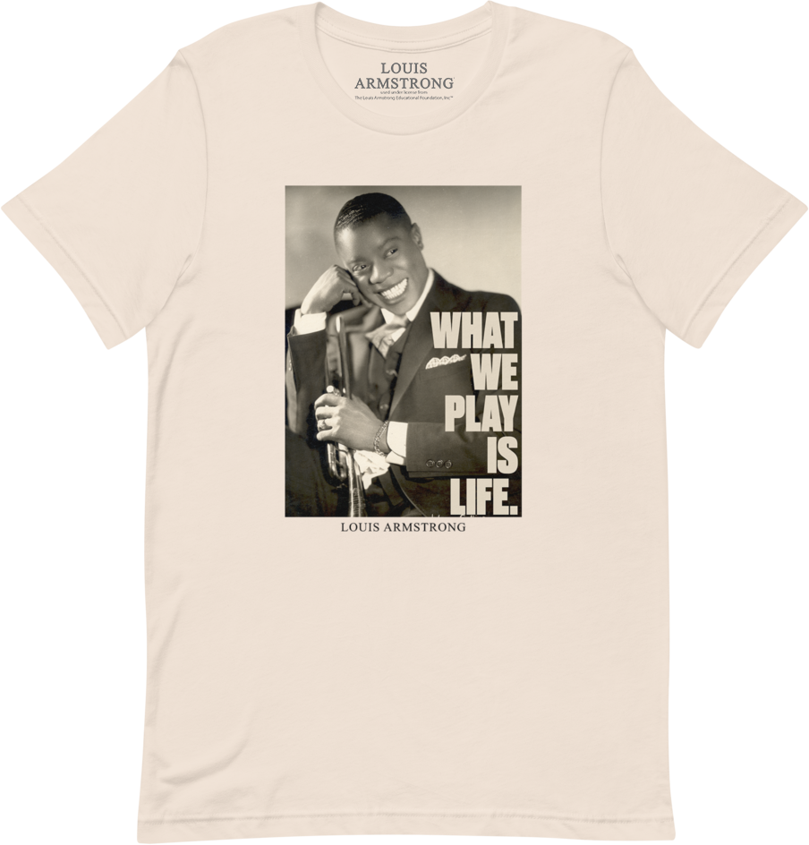 Pops Louis Armstrong' Men's T-Shirt