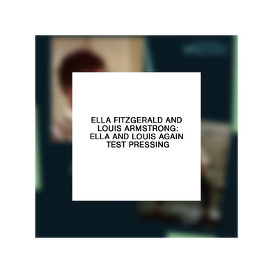 Ella Fitzgerald & Louis Armstrong – Ella & Louis Again (Acoustic Sounds) Test Pressing
